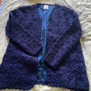 Vintage cardigan sweater.